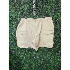 Men's Cargo Shorts Great Northwest Brown Relaxed Fit size 42